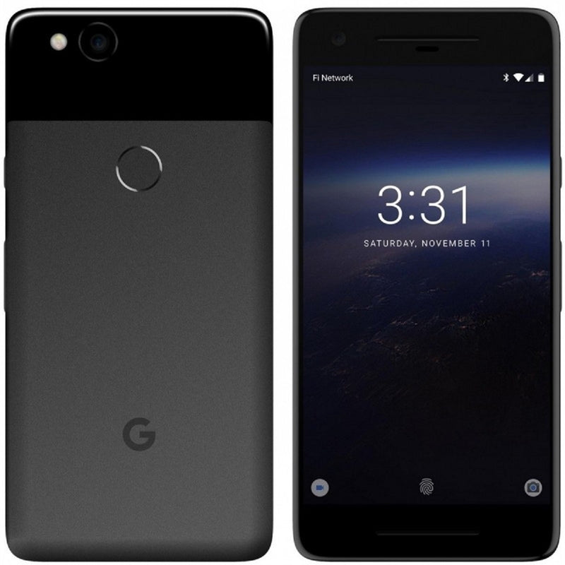 Google Pixel 2 64GB 5.0" 4G LTE Verizon Unlocked, Just Black  (Certified Refurbished)