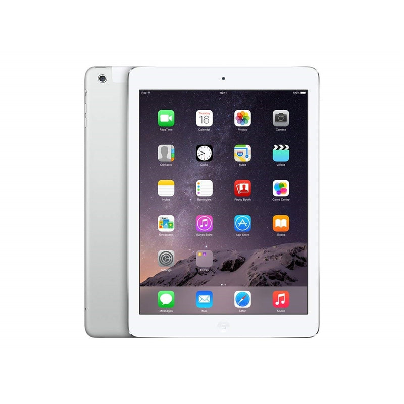 Apple iPad Air 2 MH2N2LL/A 9.7" Tablet 64GB WiFi + 4G LTE Fully Unlocked, Silver (Refurbished)