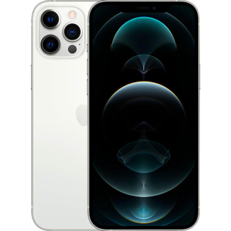 Apple iPhone 12 Pro Max 128GB 6.7" 5G AT&T Only, Silver (Refurbished)