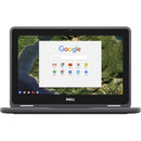 Dell Chromebook 11 3189 11.6" Touch 4GB 16GB eMMC Celeron® N3060 1.6GHz ChromeOS, Black (Refurbished)