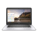 HP Chromebook 14 G4 14" 4GB 16GB eMMC Celeron® N2840 2.16GHz ChromeOS, Silver (Refurbished)