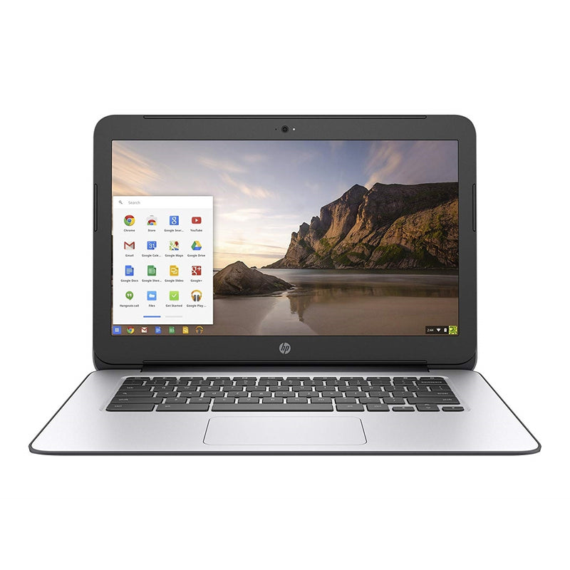 HP Chromebook 14 G4 14" 4GB 16GB eMMC Celeron® N2840 2.16GHz ChromeOS, Silver (Refurbished)
