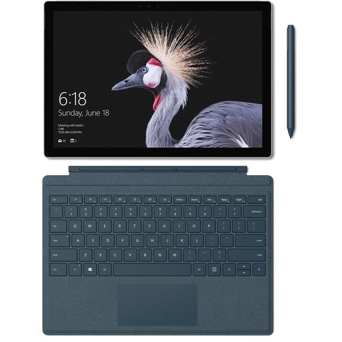 Microsoft Surface Pro FJX-00001 12.3" Touch 16GB 256GB SSD Core™ i5-7300U 2.6GHz Win10P, Platinum (Refurbished)