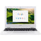 Acer Chromebook NX.G85AA.003 11.6" 2GB 16GB Intel Celeron N2840 X2 2.16GHz, White  (Refurbished)
