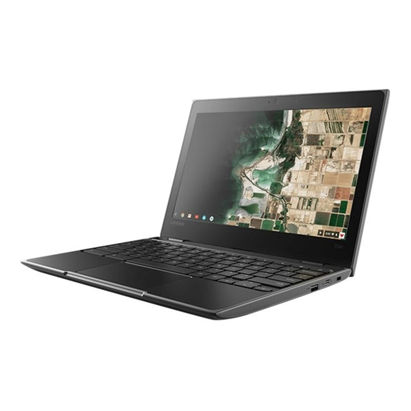 Lenovo Chromebook 100e 11.6" 4GB 32GB eMMC Celeron® N3350 1.1GHz ChromeOS, Black (Certified Refurbished)