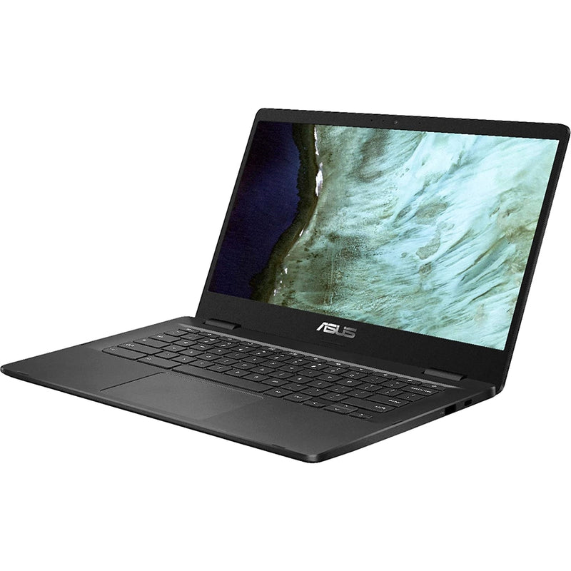 Asus Chromebook C423NA-BCLN5 14" 4GB 32GB eMMC Celeron® N3350 2.4GHz ChromeOS, Gray (Certified Refurbished)