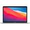 Apple MacBook Air MGN93LL/A 13.3" 8GB 256GB SSD Apple M1 3.2GHz macOS, Silver (Certified Refurbished)