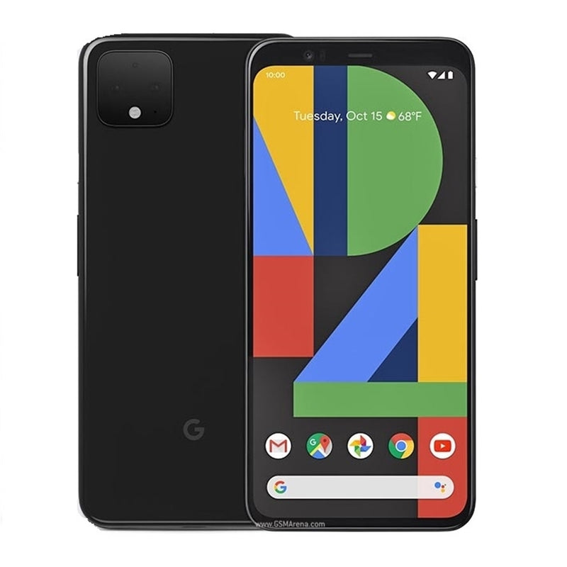 Google Pixel 4 XL 64GB 6.3" 4G LTE Verizon Unlocked, Just Black (Refurbished)