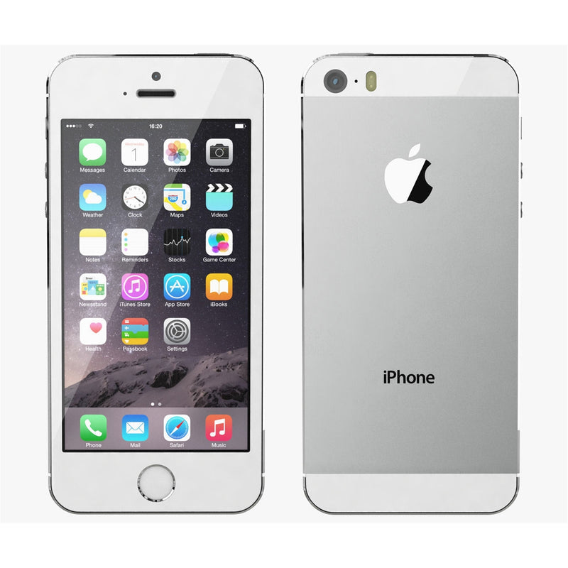 Apple iPhone 5S 16GB 4" 4G LTE Verizon Unlocked, Silver  (Refurbished)