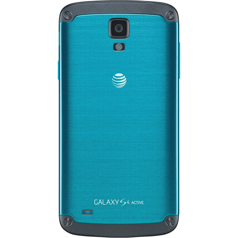 Samsung Galaxy S4 Active 16GB 5.0" 4G LTE AT&T Unlocked, Dive Blue  (Refurbished)