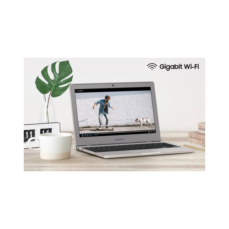 Samsung Chromebook 4 XE310XBA-KA1US 11.6" 32GB N4020, Platinum Titan (Certified Refurbished)