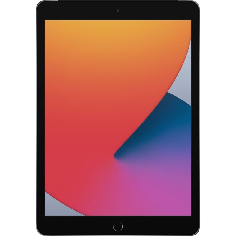 Apple iPad 8th Gen 10.2" Tablet 128GB WiFi Unlocked, Space Gray (Certified Refurbished)