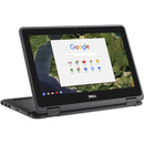 Dell Chromebook 11 3189 11.6" Touch 4GB 16GB eMMC Celeron® N3060 1.6GHz ChromeOS, Black (Refurbished)