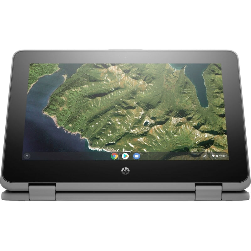 HP Chromebook 11 x360 G2 EE 11.6" Touch 4GB 32GB eMMC Celeron® N4000 1.1GHz ChromeOS, Gray (Refurbished)