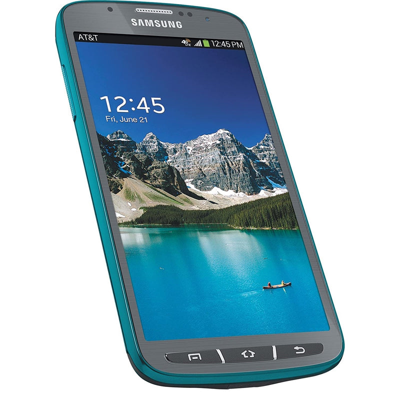 Samsung Galaxy S4 Active 16GB 5.0" 4G LTE AT&T Unlocked, Dive Blue  (Refurbished)