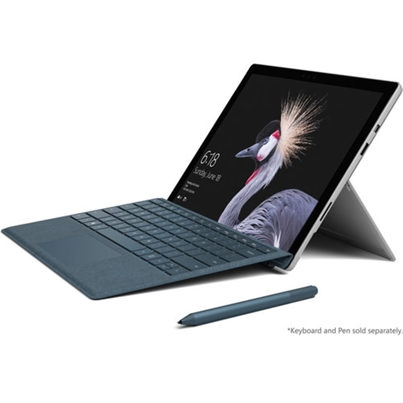Microsoft Surface Pro FJX-00001 12.3" Touch 8GB 256GB SSD Core™ i5-7300U 2.6GHz Win10P, Platinum (Refurbished)