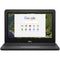 Dell Chromebook 11 5190 11.6" Touch 4GB 32GB eMMC Celeron® N3450U 2.4GHz ChromeOS, Black (Refurbished)