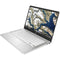 HP Chromebook 14 Pro C640 14" Touch 4GB 32GB eMMC Celeron® N4000, Ceramic White & Natural Silver (Certified Refurbished)