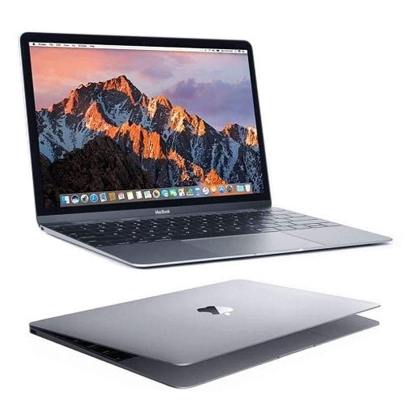 Apple MacBook MJY42LL/A 12" 8GB 512GB SSD Core™ M-5Y51 1.2GHz macOS, Space Gray (Certified Refurbished)