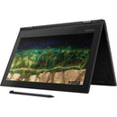 Lenovo Chromebook 500e 11.6" Touch 4GB 32GB Intel Celeron N4100, Black  (Certified Refurbished)