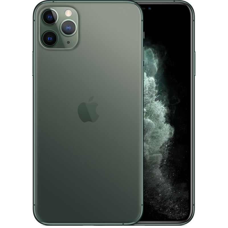 Apple iPhone 11 Pro Max 512GB 6.5" 4G LTE Verizon Unlocked, Midnight Green (Refurbished)