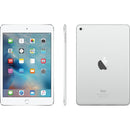 Apple iPad Mini 4 7.9" Tablet 128GB WiFi, Silver (Certified Refurbished)