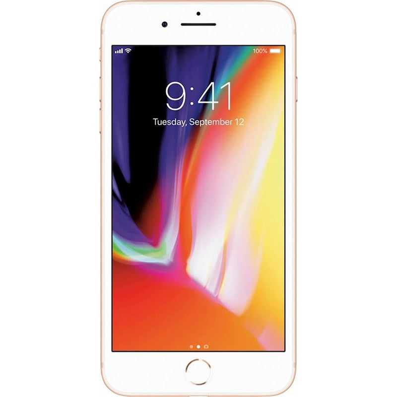 Apple iPhone 8 Plus 64GB 5.5" 4G LTE AT&T Only, Gold (Refurbished)