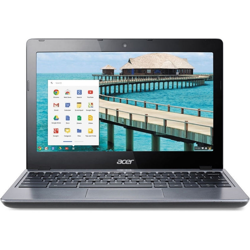 Acer Chromebook 11 C720 11.6" 4GB 16GB eMMC Celeron® 2955U 1.4GHz ChromeOS, Black (Certified Refurbished)