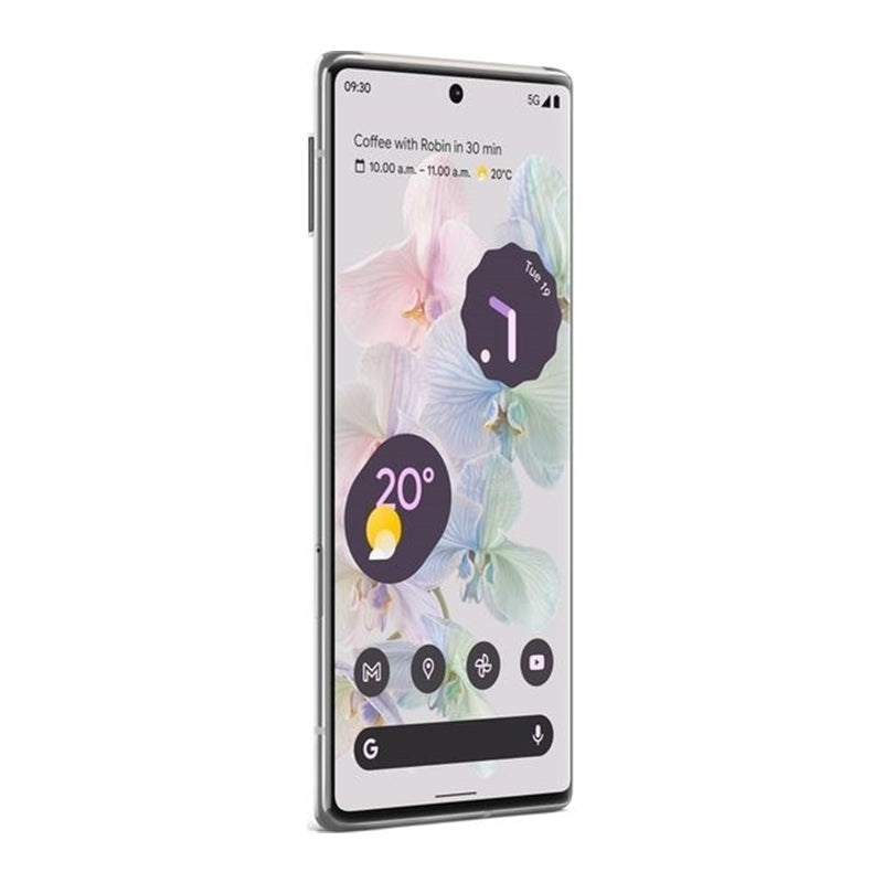 Google Pixel 6 Pro 256GB 6.7" 5G Verizon Unlocked, Cloudy White (Certified Refurbished)