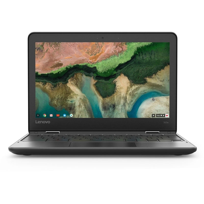 Lenovo Chromebook 11 300e 11.6" Touch 4GB 32GB eMMC MediaTek® M8173C 2.1GHz ChromeOS, Black (Certified Refurbished)