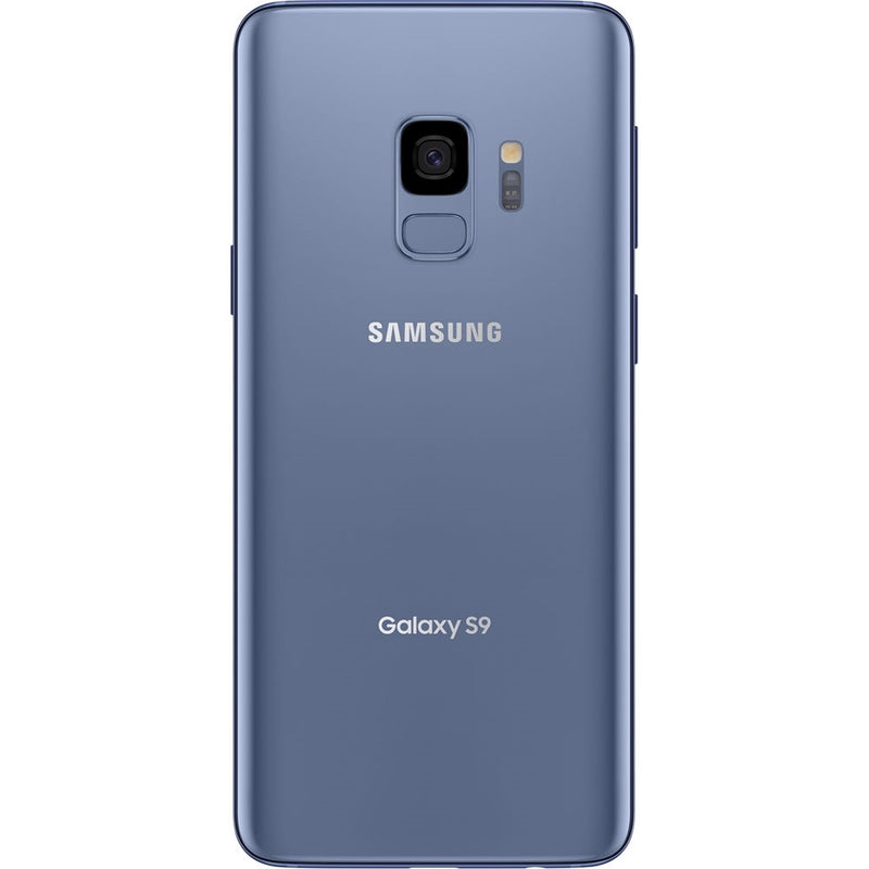 Samsung Galaxy S9 64GB 5.8" 4G LTE Verizon Unlocked, Coral Blue (Refurbished)