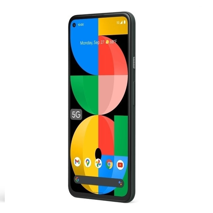 Google Pixel 5a 128GB 6.34" 5G Verizon Unlocked, Mostly Black (Refurbished)