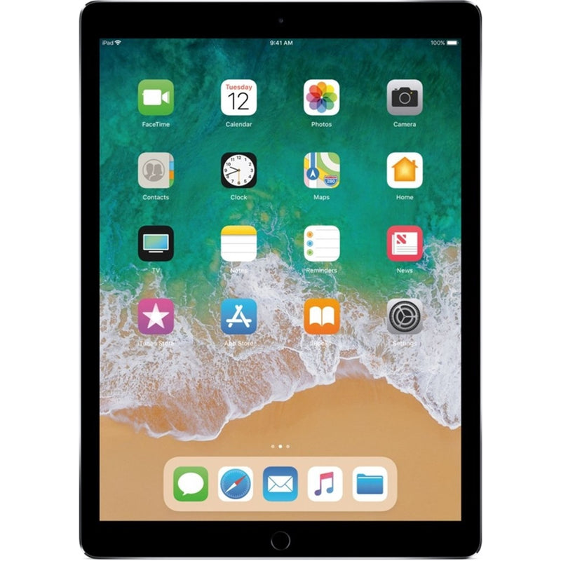 Apple iPad Pro MQDA2LL/A 12.9" Tablet 64GB WiFi + 4G LTE Fully , Space Gray (Refurbished)
