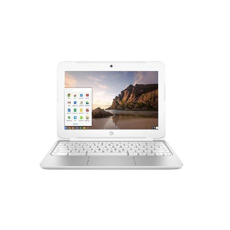 HP Chromebook 11-2110nr 11.6" 2GB 16GB eMMC Celeron® N2830 2.16GHz ChromeOS, White (Refurbished)