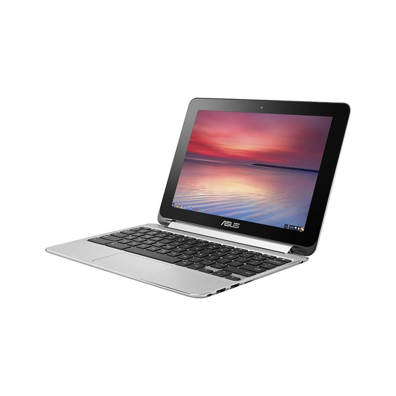 Asus Chromebook 11 C100PA 10.1" Touch 4GB 16GB eMMC Rockchip RK3026 1.8GHz ChromeOS, Silver (Certified Refurbished)