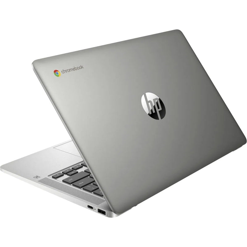 HP Chromebook 14A-NA0023 14" 4GB 64GB SSD Celeron® N4000 1.1GHz ChromeOS, Silver (Refurbished)