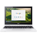 Acer Chromebook 11 R11 NX.G54AA.001 11.6" Touch 2GB 32GB eMMC Celeron® N3150 1.6GHz ChromeOS, White (Certified Refurbished)