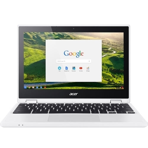 Acer Chromebook 11 R11 NX.G54AA.001 11.6" Touch 2GB 32GB eMMC Celeron® N3150 1.6GHz ChromeOS, White (Refurbished)