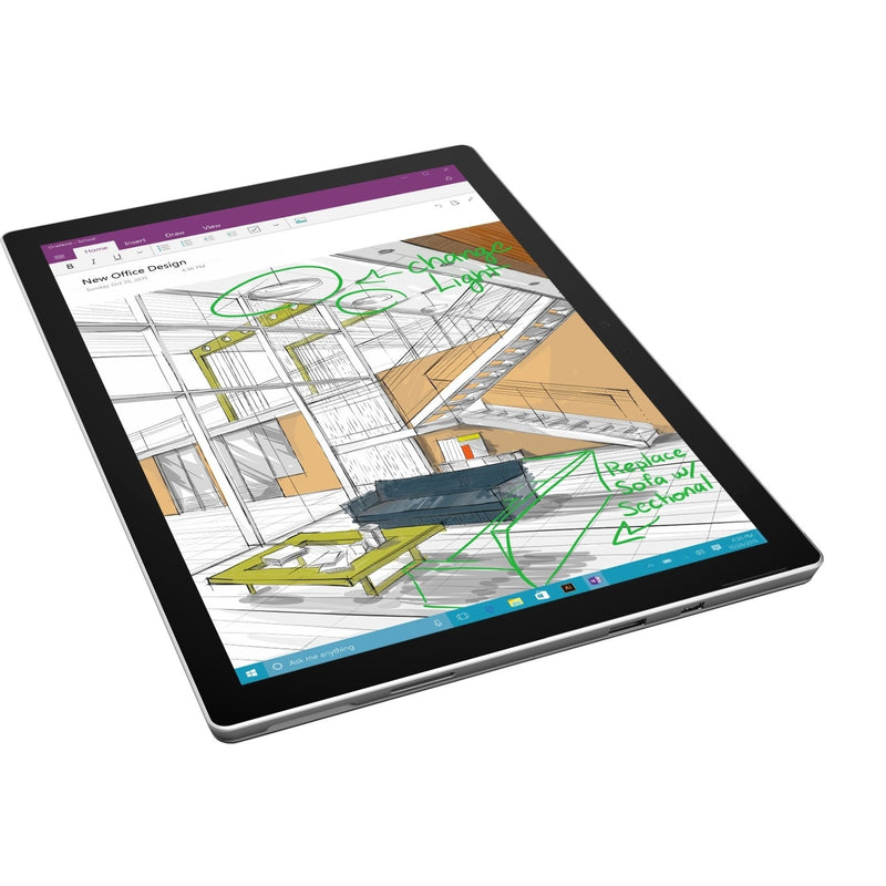 Microsoft Surface Pro 4 12.3" Tablet 128GB WiFi Core™ m3-6Y30 2.2GHz, Silver (Certified Refurbished)