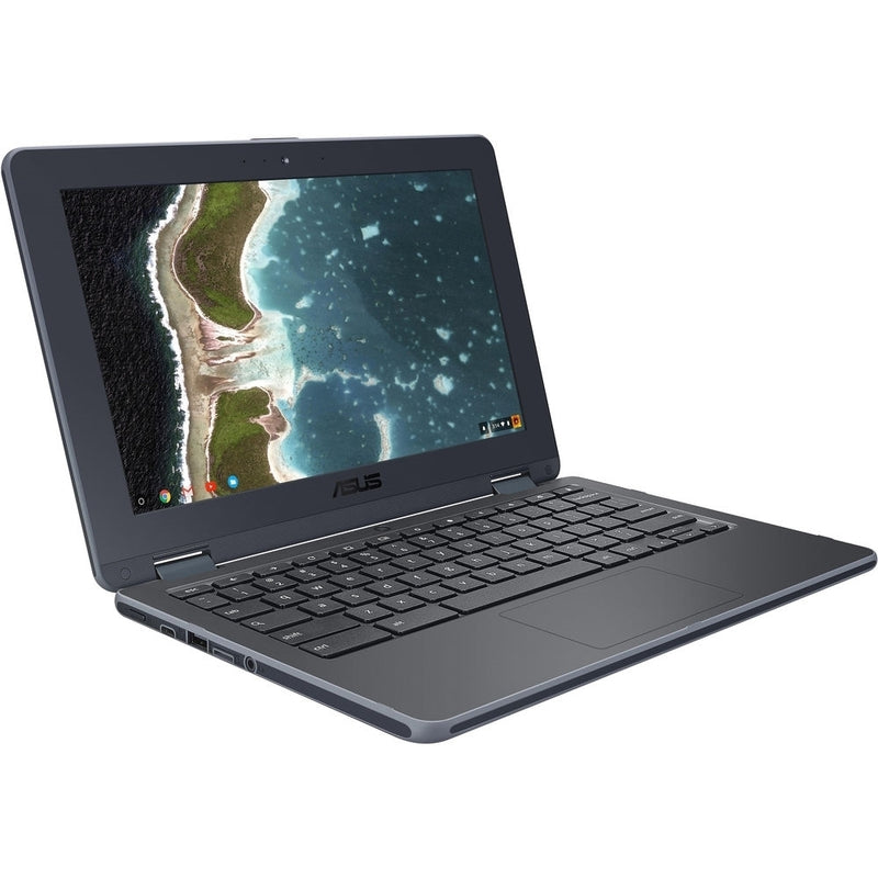 Asus Chromebook C213SA-YS02 11.6" 4GB 32GB eMMC Celeron® N3350 1.1GHz ChromeOS, Gray (Refurbished)
