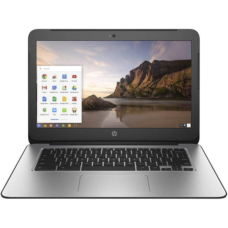 HP Chromebook 14 G3 14" 4GB 32GB eMMC NVIDIA Tegra K1 CD570M 2.1GHz ChromeOS, Black (Refurbished)