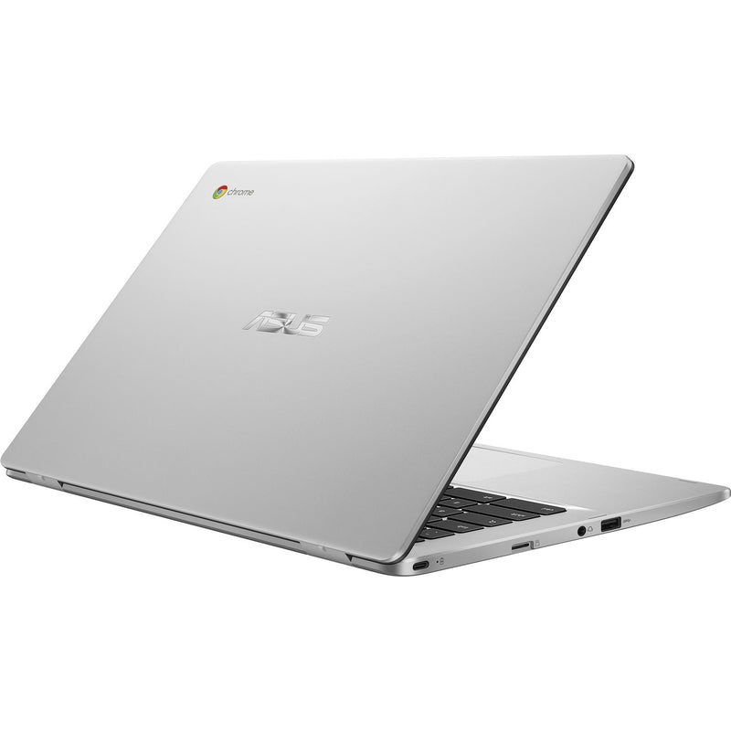 Asus Chromebook C423NA-DH02 14" 4GB 32GB eMMC Celeron® N3550 1.1GHz ChromeOS, Silver (Certified Refurbished)