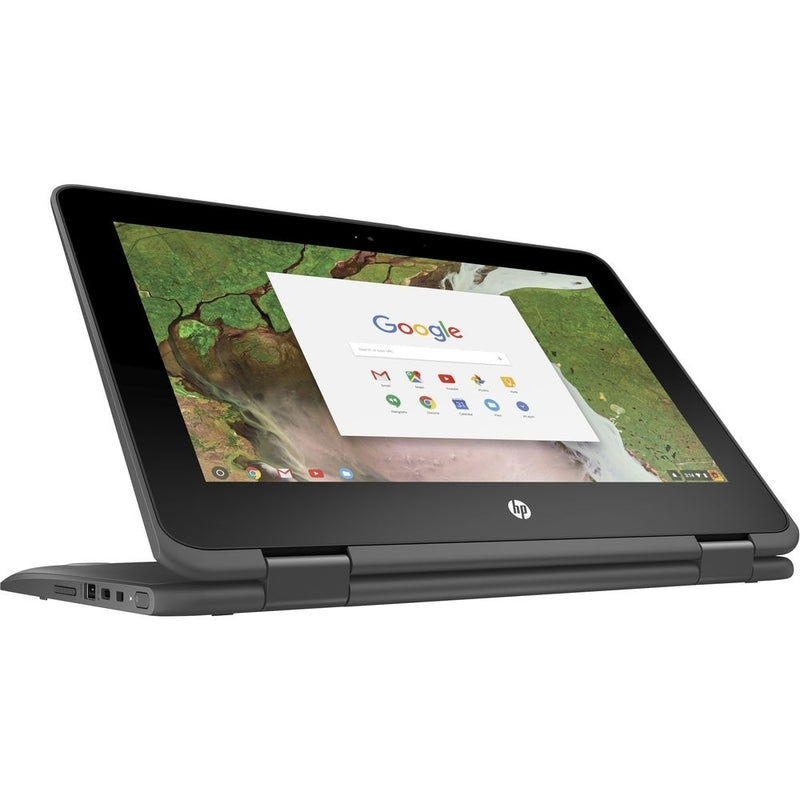 HP Chromebook x360 11 G1 EE 11.6" Touch 4GB 32GB SSD Celeron® N3350 1.1GHz ChromeOS, Gray (Refurbished)