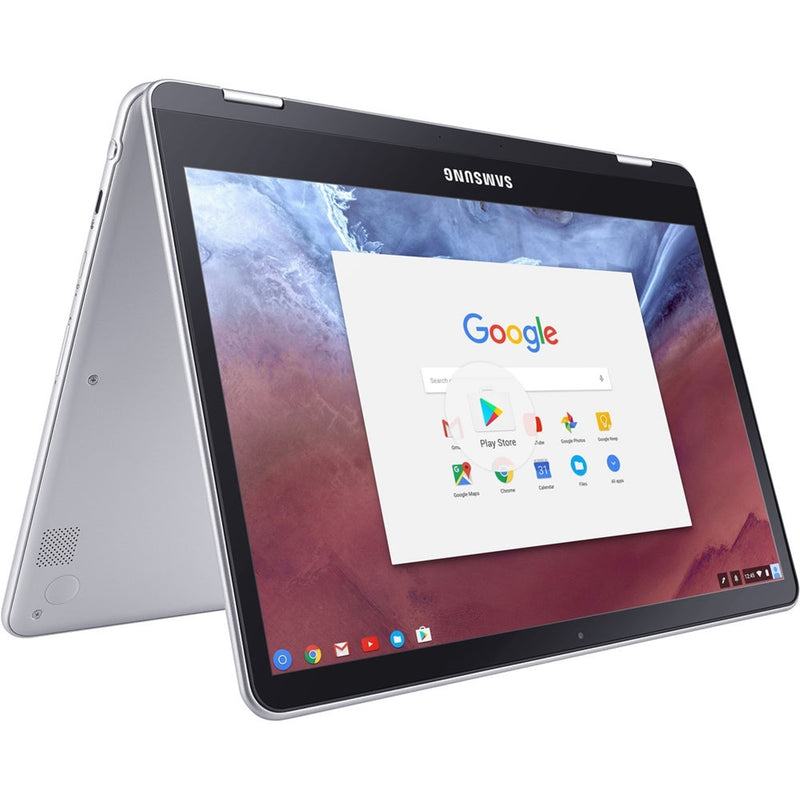 Samsung Chromebook Plus 12.3" Touch 4GB 32GB eMMC OP1 2.0GHz ChromeOS, Silver (Certified Refurbished)