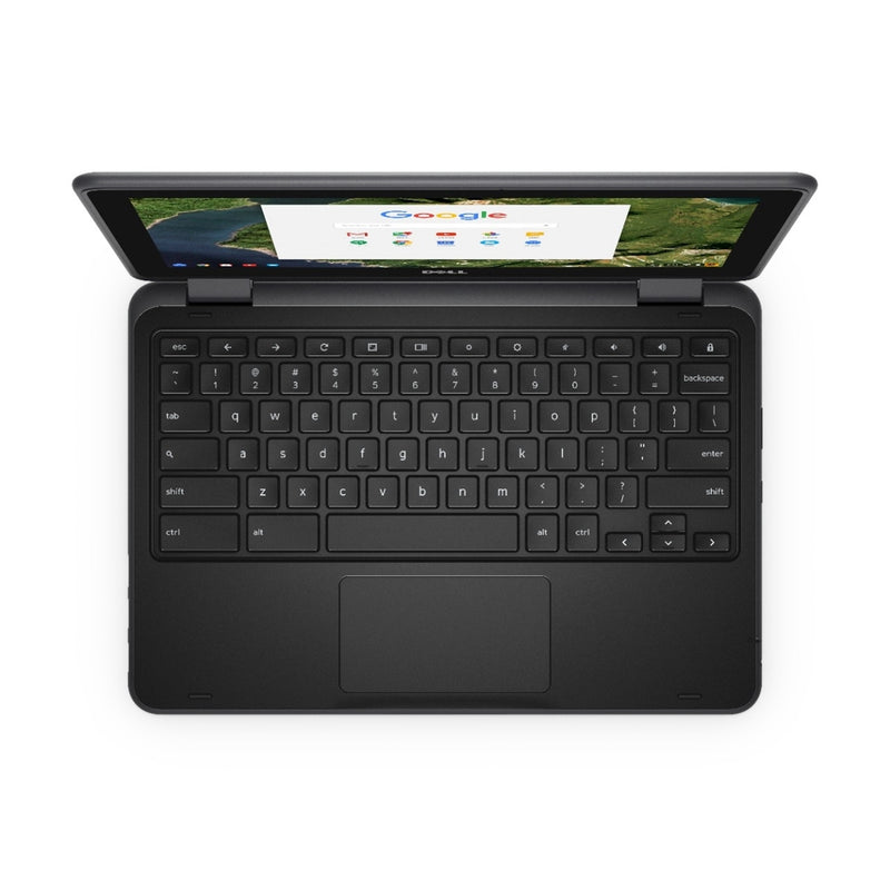 Dell Chromebook 11-3189 11.6" Touch 4GB 16GB eMMC Celeron® N3060 2.48GHz ChromeOS, Black (Certified Refurbished)