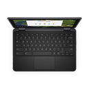 Dell Chromebook 11-3189 11.6" Touch 4GB 16GB eMMC Celeron® N3060 2.48GHz ChromeOS, Black (Refurbished)