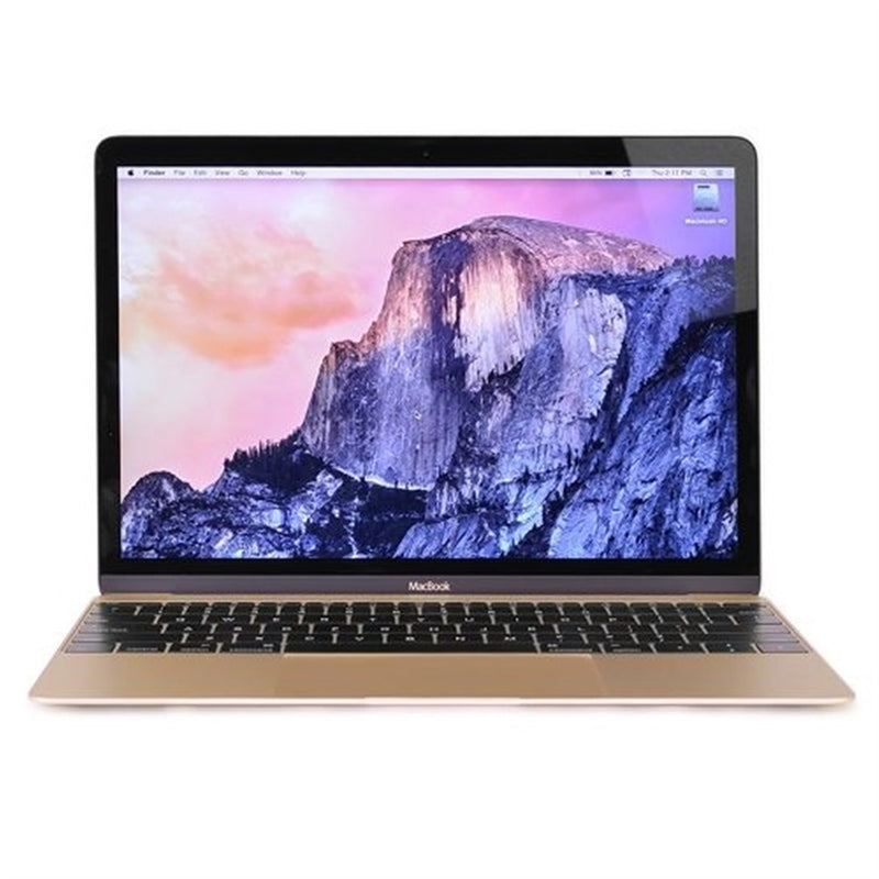 Apple MacBook MK4N2LL/A 12" 8GB 512GB SSD Core™ m-5Y51 1.2GHz Mac OSX, Gold (Certified Refurbished)