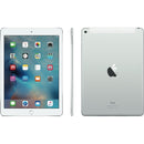 Apple iPad Air 2 9.7" Tablet 128GB WiFi + 4G LTE GSM Unlocked, Silver (Certified Refurbished)