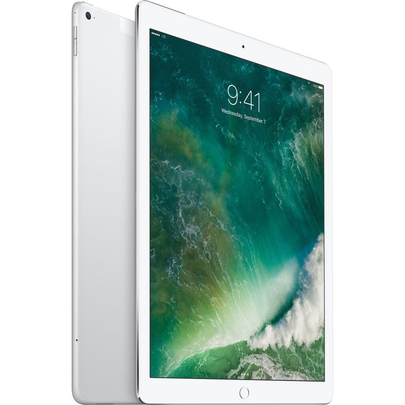 Apple iPad Pro ML3N2LL/A 12.9" Tablet 128GB WiFi + 4G LTE Fully Unlocked, Silver (Refurbished)