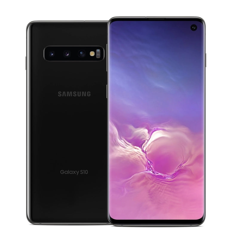 Samsung Galaxy S10 128GB 6.1" 4G LTE Verizon Unlocked, Prism Black (Refurbished)